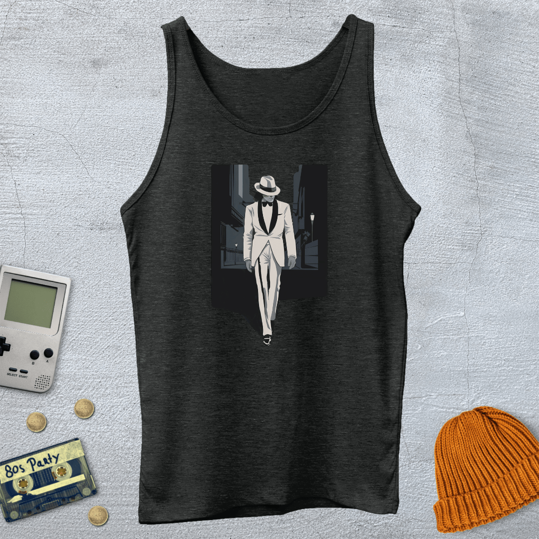 Printify Tank Top XS / Charcoal Black TriBlend Smooth Criminal - Tank Top