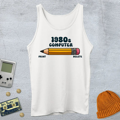1980s Computer - Tank Top - Throwback Paradise