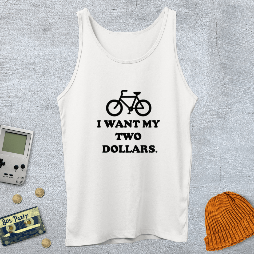 Printify Tank Top XS / White 2 dollars - Tank Top