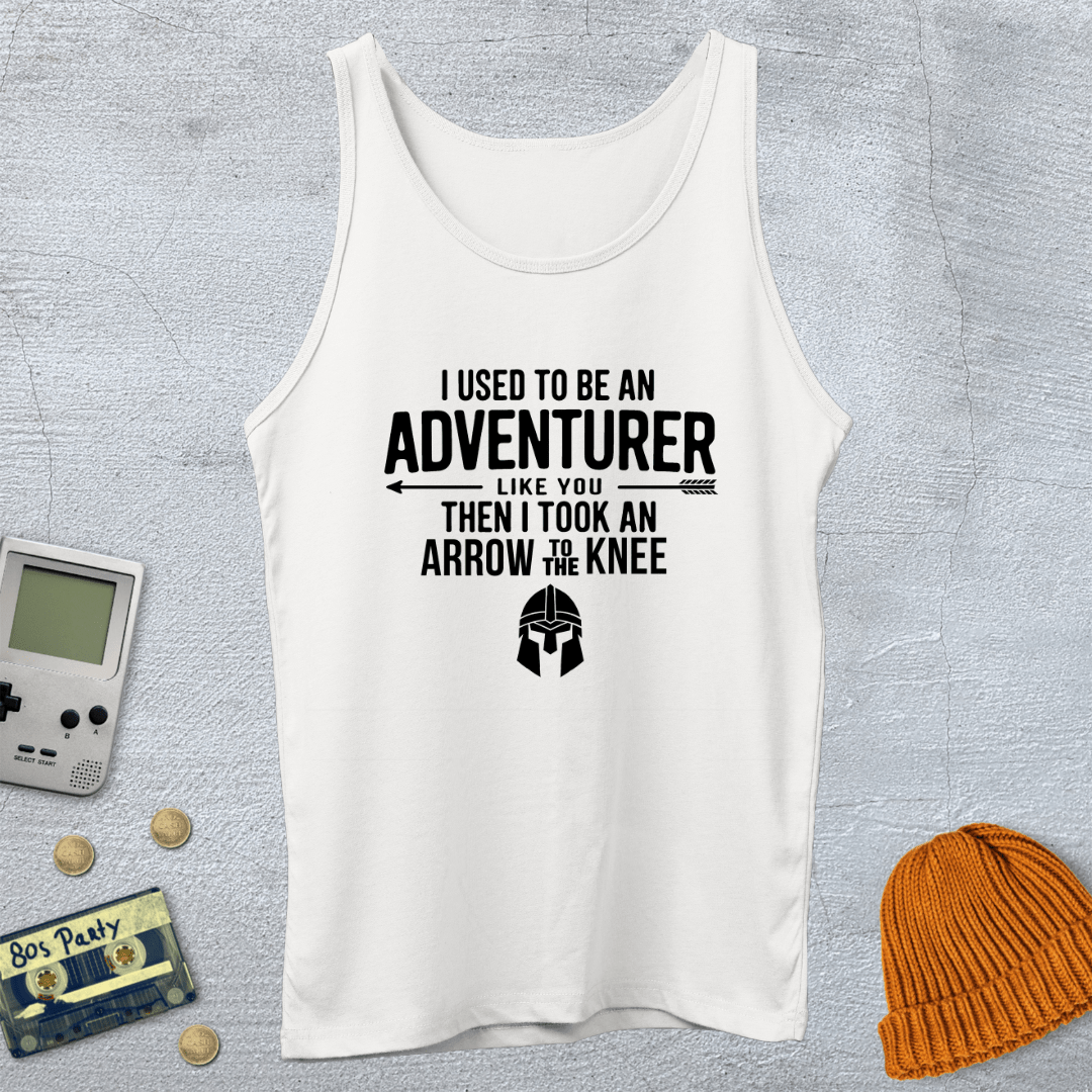 Arrow to the Knee - Tank Top - Throwback Paradise