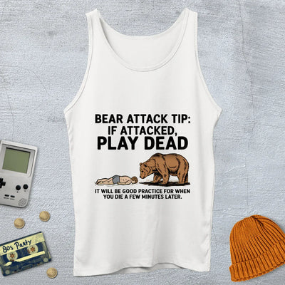Bear Attack - Tank Top - Throwback Paradise