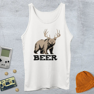 Beer - Tank Top - Throwback Paradise