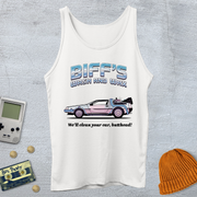 Printify Tank Top XS / White Biffs Wash and Wax - Tank Top