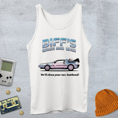 Biffs Wash and Wax - Tank Top - Throwback Paradise
