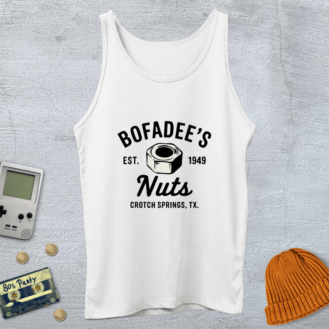 Printify Tank Top XS / White Bofadees - Tank Top