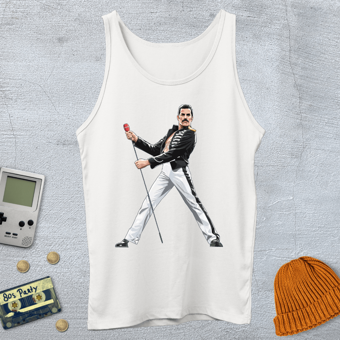 Printify Tank Top XS / White Break Free - Tank Top