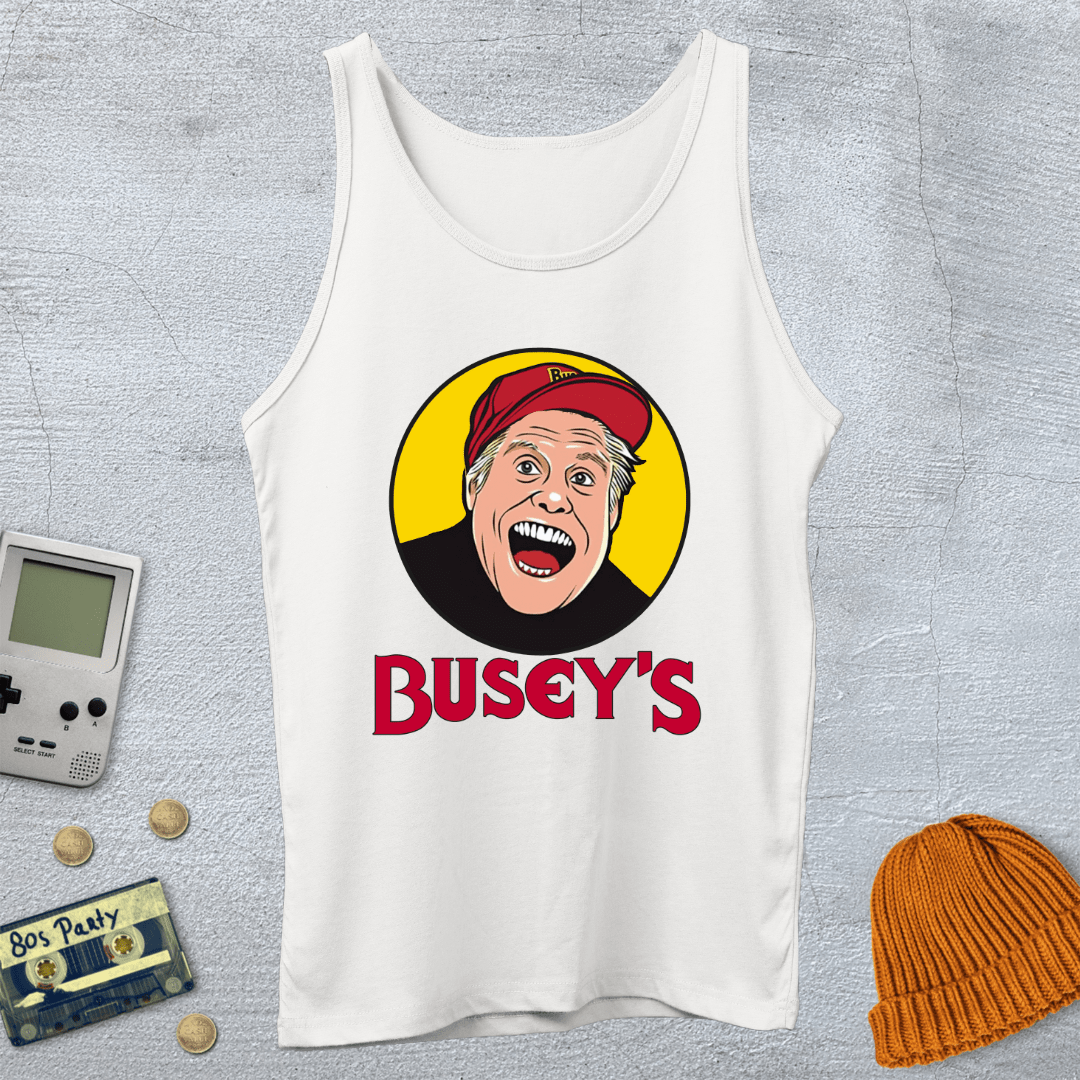 Printify Tank Top XS / White Busey's - Tank Top