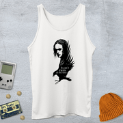 Printify Tank Top XS / White Crow - Tank Top