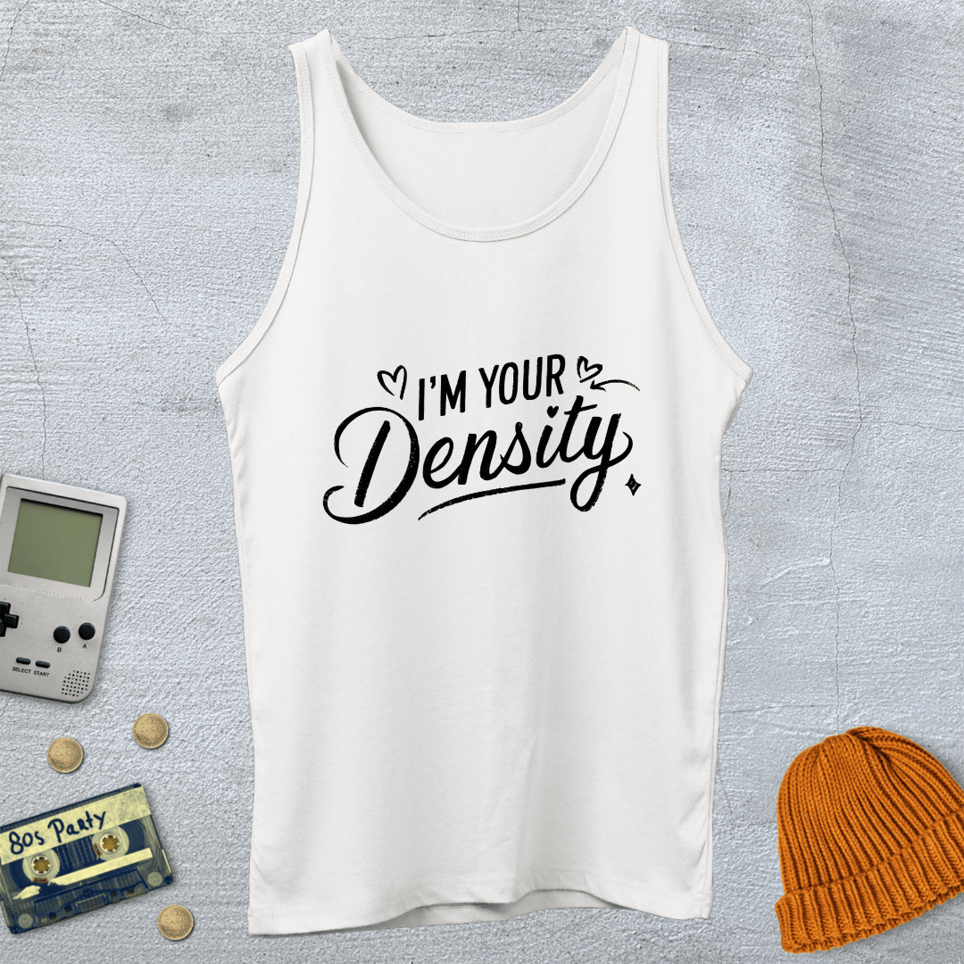 Printify Tank Top XS / White Density - Tank Top