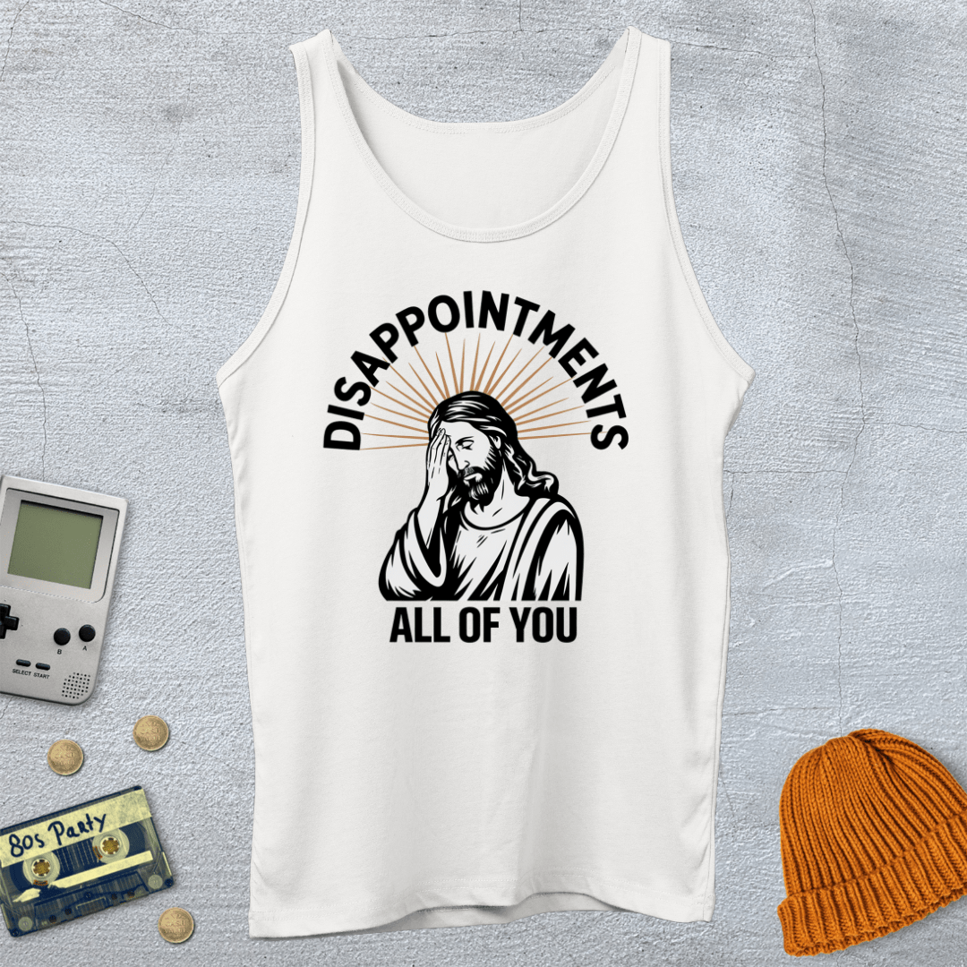 Printify Tank Top XS / White Disappointments - Tank Top