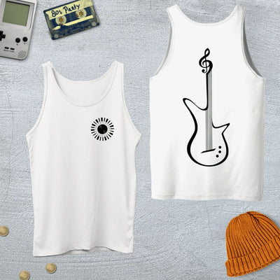 Elegant Tunes - Tank Top - Throwback Paradise