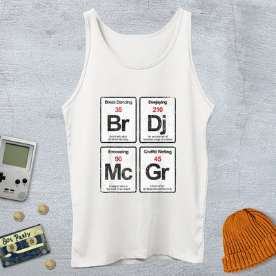 Elements of HipHop - Tank Top - Throwback Paradise