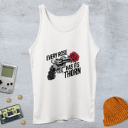 Printify Tank Top XS / White Every Rose - Tank Top