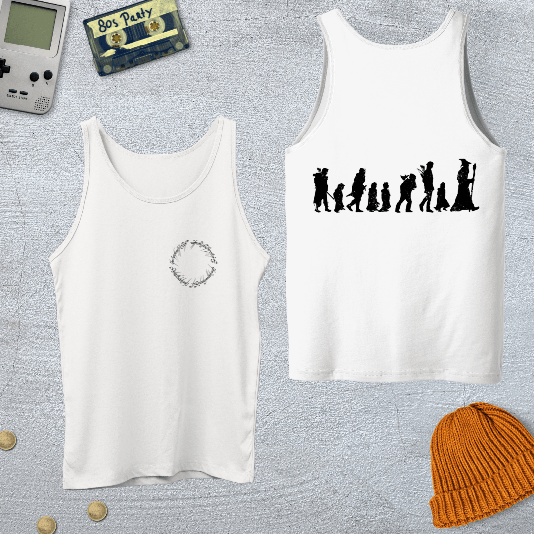 Printify Tank Top XS / White Fellowship - Tank Top