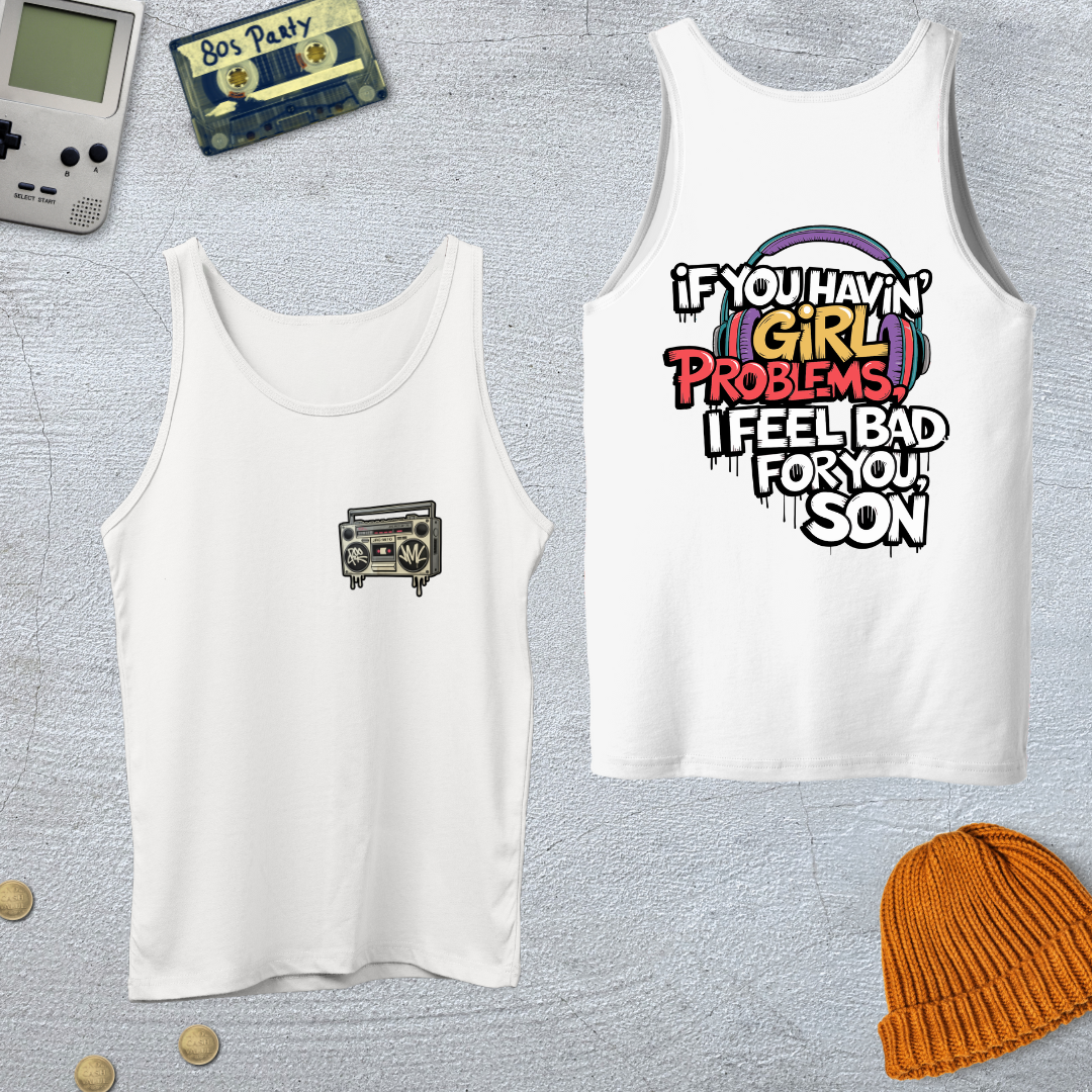 Printify Tank Top XS / White Girl Problems - Tank Top