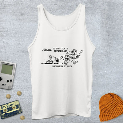 Go to Crystal Lake - Tank Top - Throwback Paradise