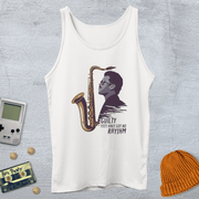Printify Tank Top XS / White Got no Rhythm - Tank Top