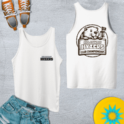 Printify Tank Top XS / White Hill Country Hyzers Disc Golf Championship - Tank Top