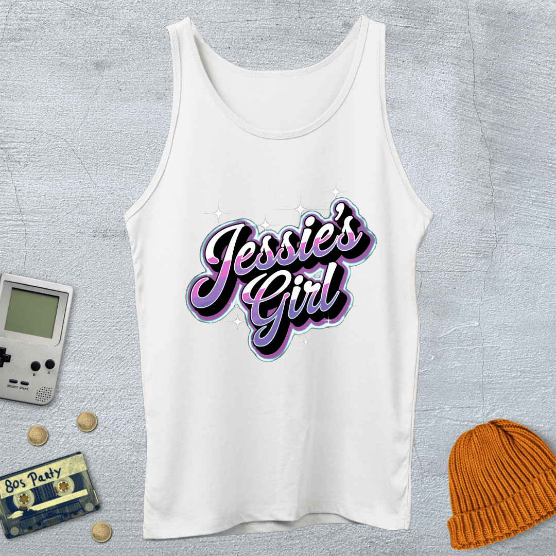 Printify Tank Top XS / White Jessie's Girl - Tank Top