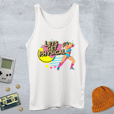 Lets Get Physical - Tank Top - Throwback Paradise