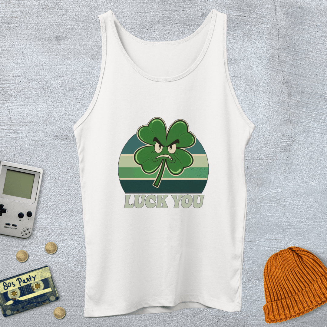 Printify Tank Top XS / White LuckYou  - Tank Top