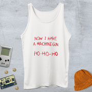 Printify Tank Top XS / White Machine Gun - Tank Top