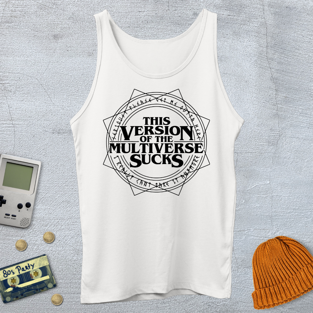Printify Tank Top XS / White Multiverse - Tank Top