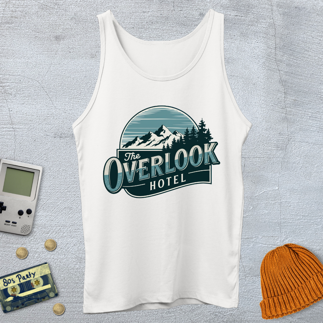 Printify Tank Top XS / White Overlook Hotel - Tank Top