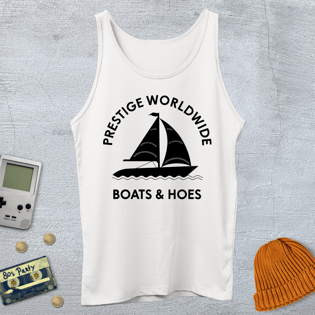Printify Tank Top XS / White Prestige Worldwide - Tank Top