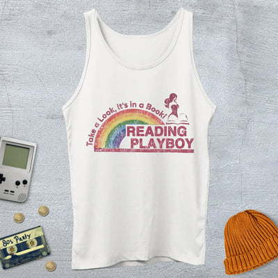 Reading Playboy - Tank Top - Throwback Paradise
