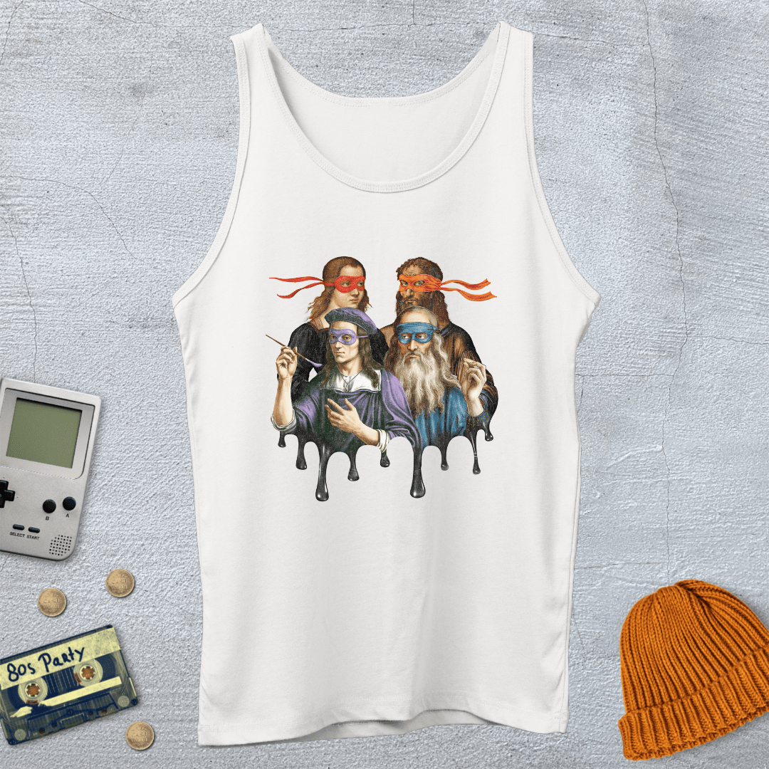 Printify Tank Top XS / White Renaissance Artists - Tank Top