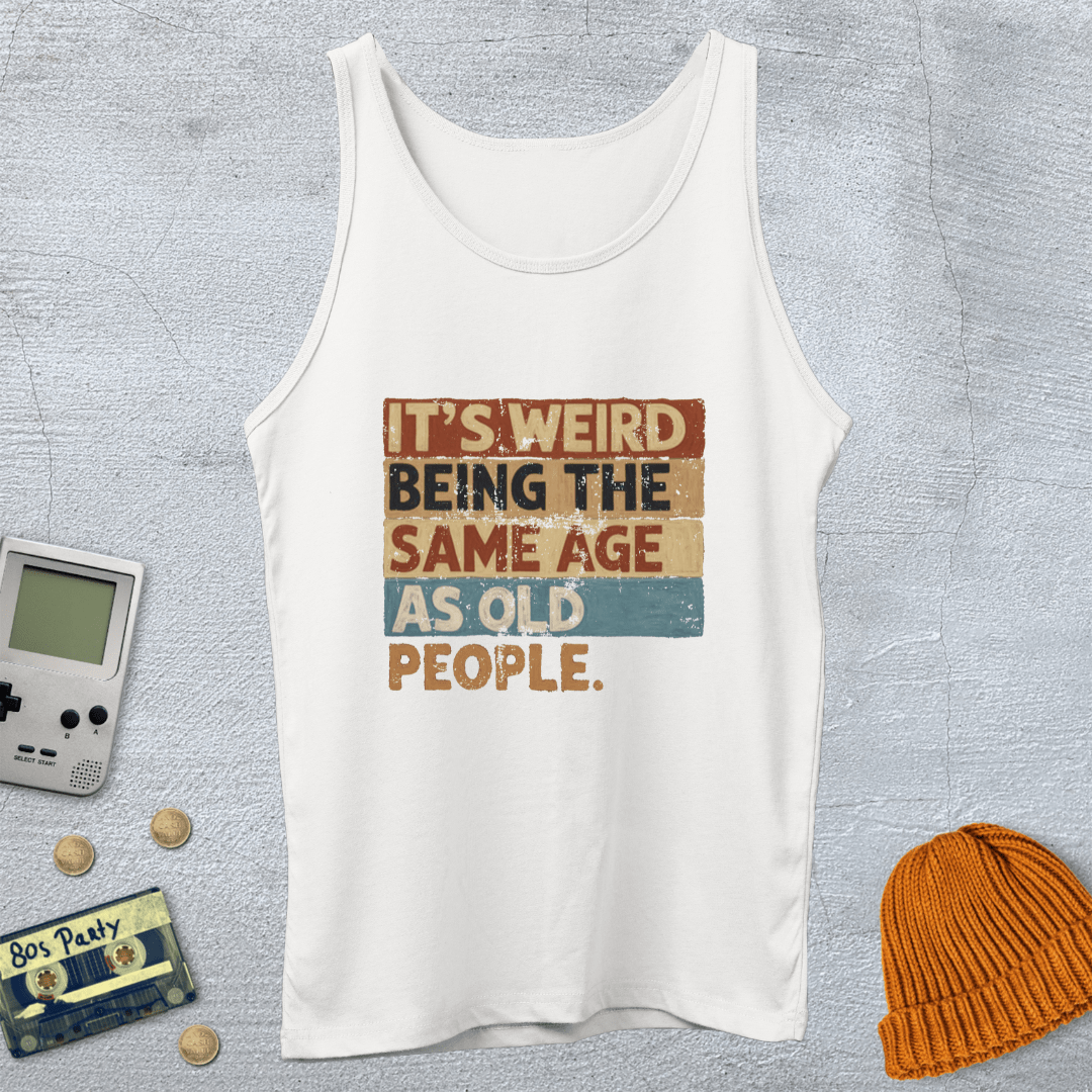 Printify Tank Top XS / White Same Age - Tank Top