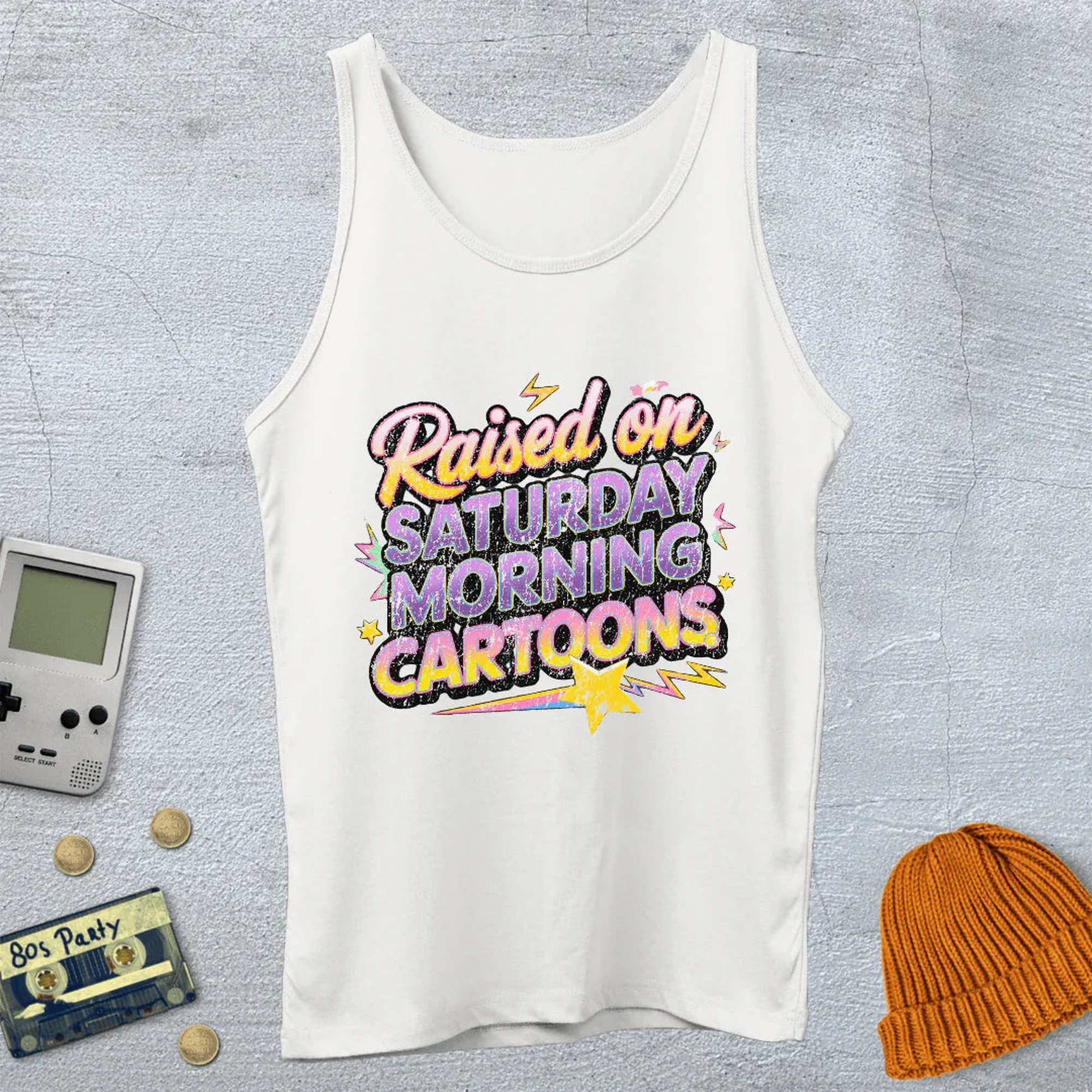 Saturday Morning Cartoons - Tank Top