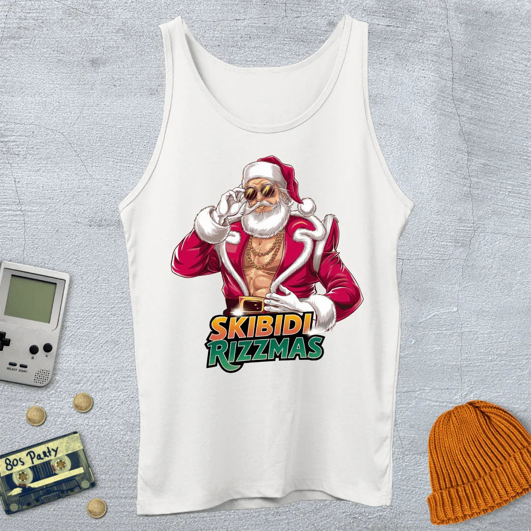 Skibidi Rizzmas - Tank Top - Throwback Paradise