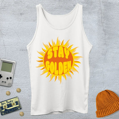 Stay Golden - Tank Top - Throwback Paradise