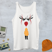 Printify Tank Top XS / White The Dancing Clown - Tank Top
