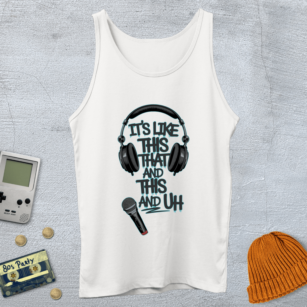 Printify Tank Top XS / White ThisThat - Tank Top