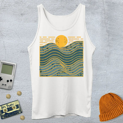 Wavy Days - Tank Top - Throwback Paradise