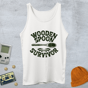 Printify Tank Top XS / White Wooden Spoon Survivor - Tank Top