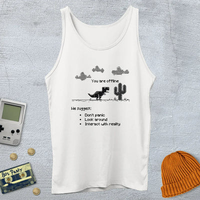 You are offline - Tank Top - Throwback Paradise
