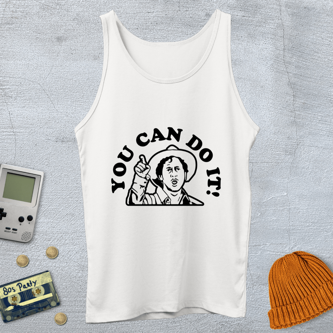 Printify Tank Top XS / White You Can Do it - Tank Top