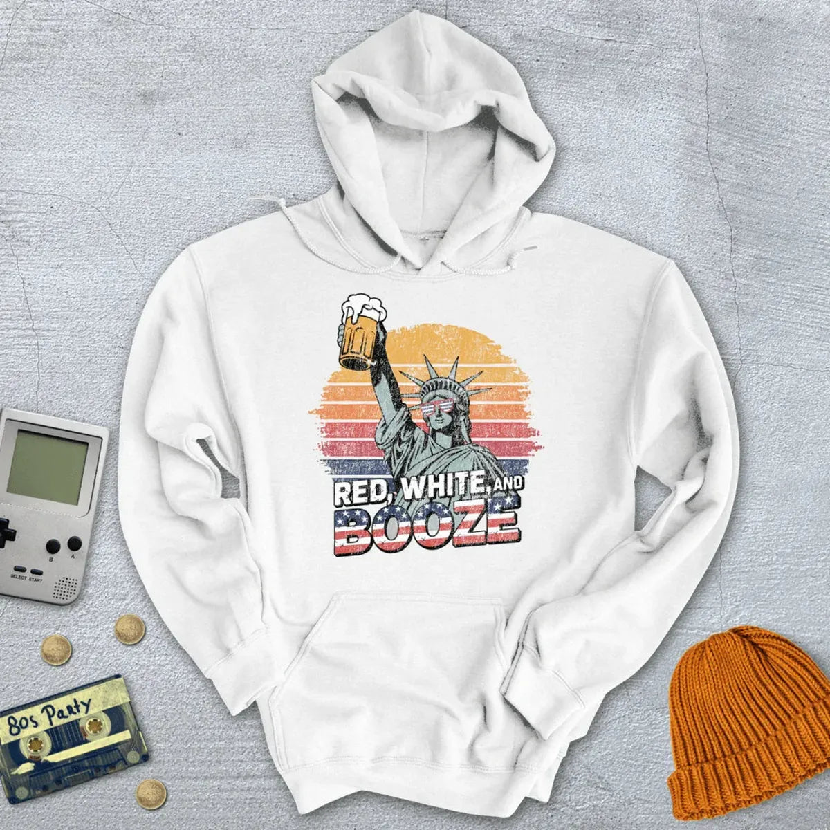 Red White Booze - Hoodie