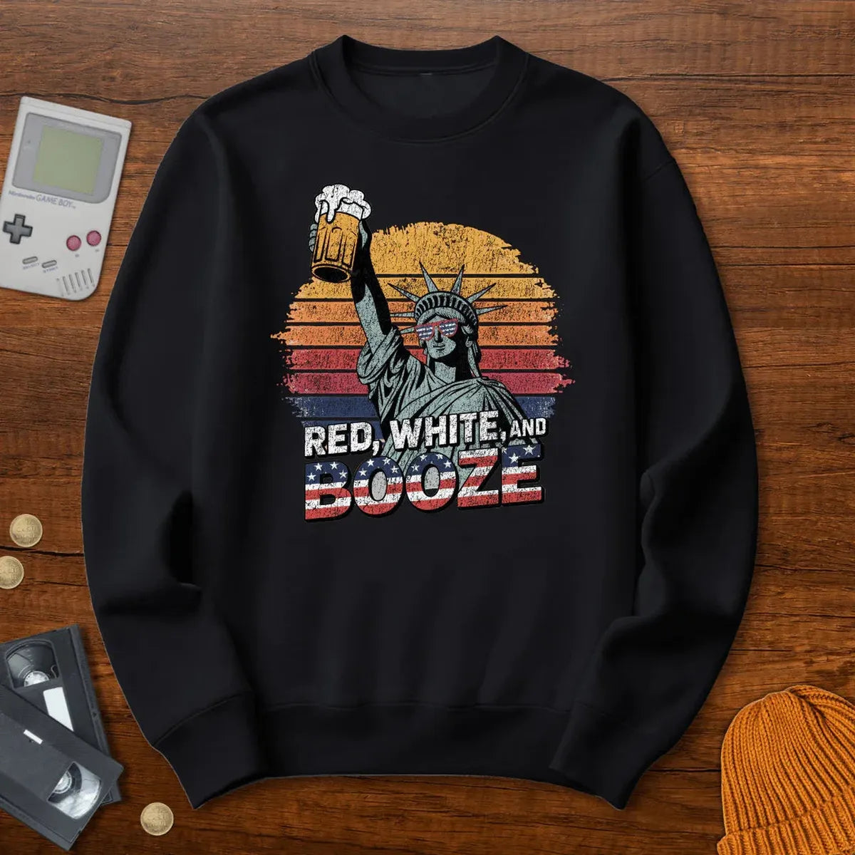 Red White Booze - Sweatshirt
