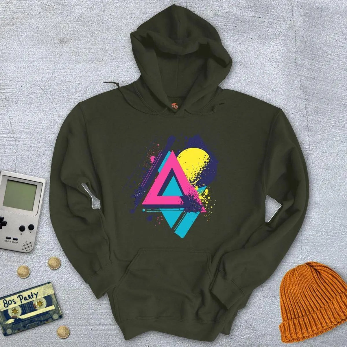 Retro Abstract - Hoodie