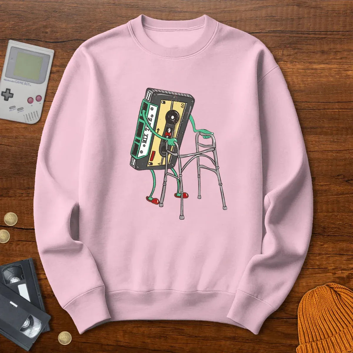 Retro Cassette- Sweatshirt