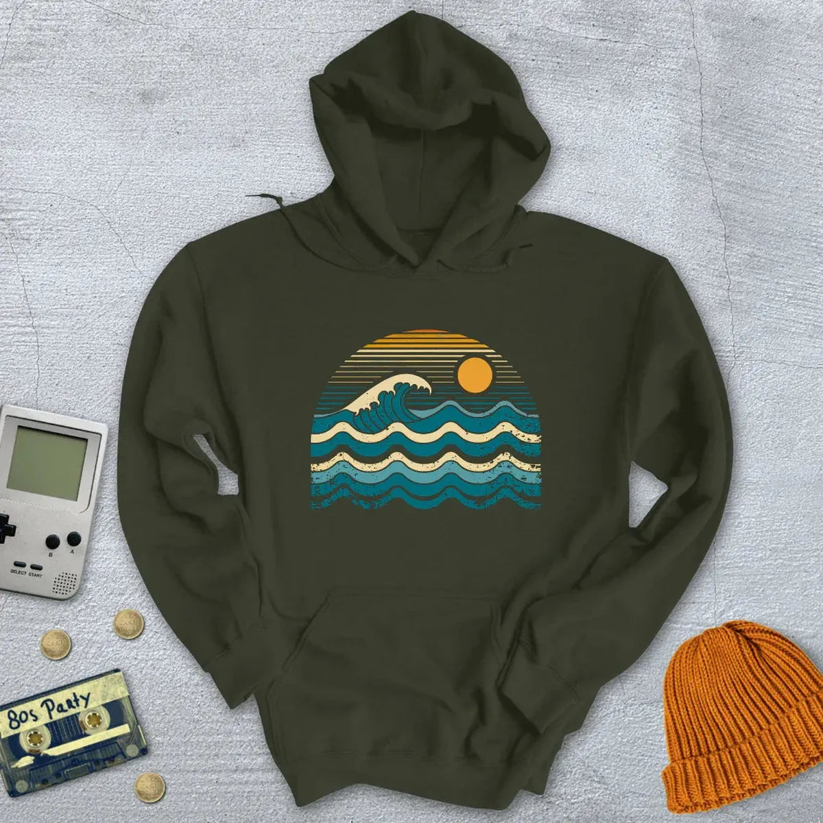 Retro Waves - Hoodie