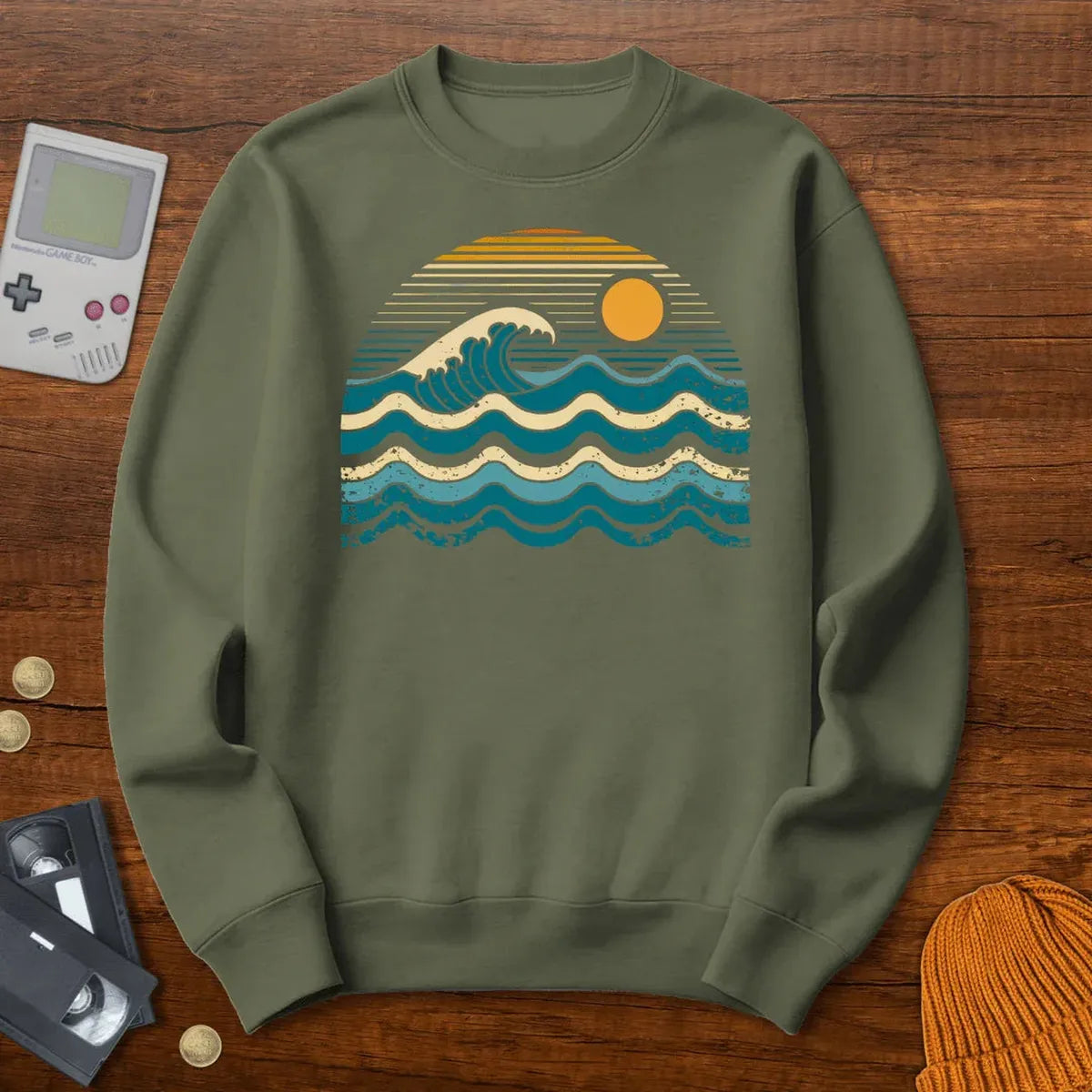 Retro Waves - Sweatshirt