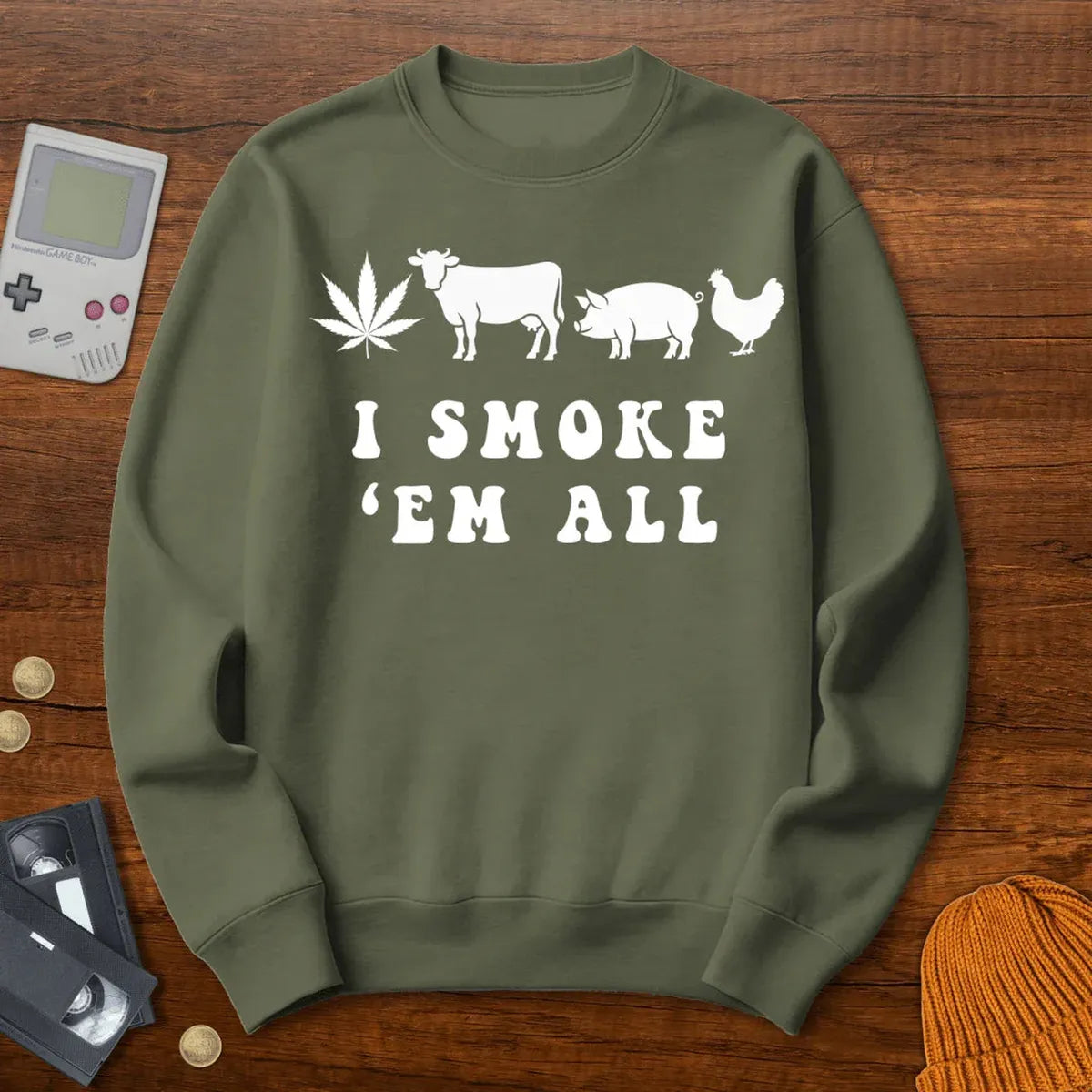 Smoke em all - Sweatshirt