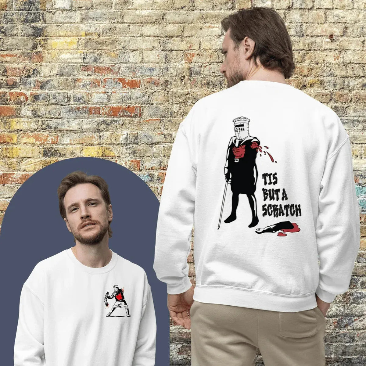 Tis But A Scratch - Sweatshirt