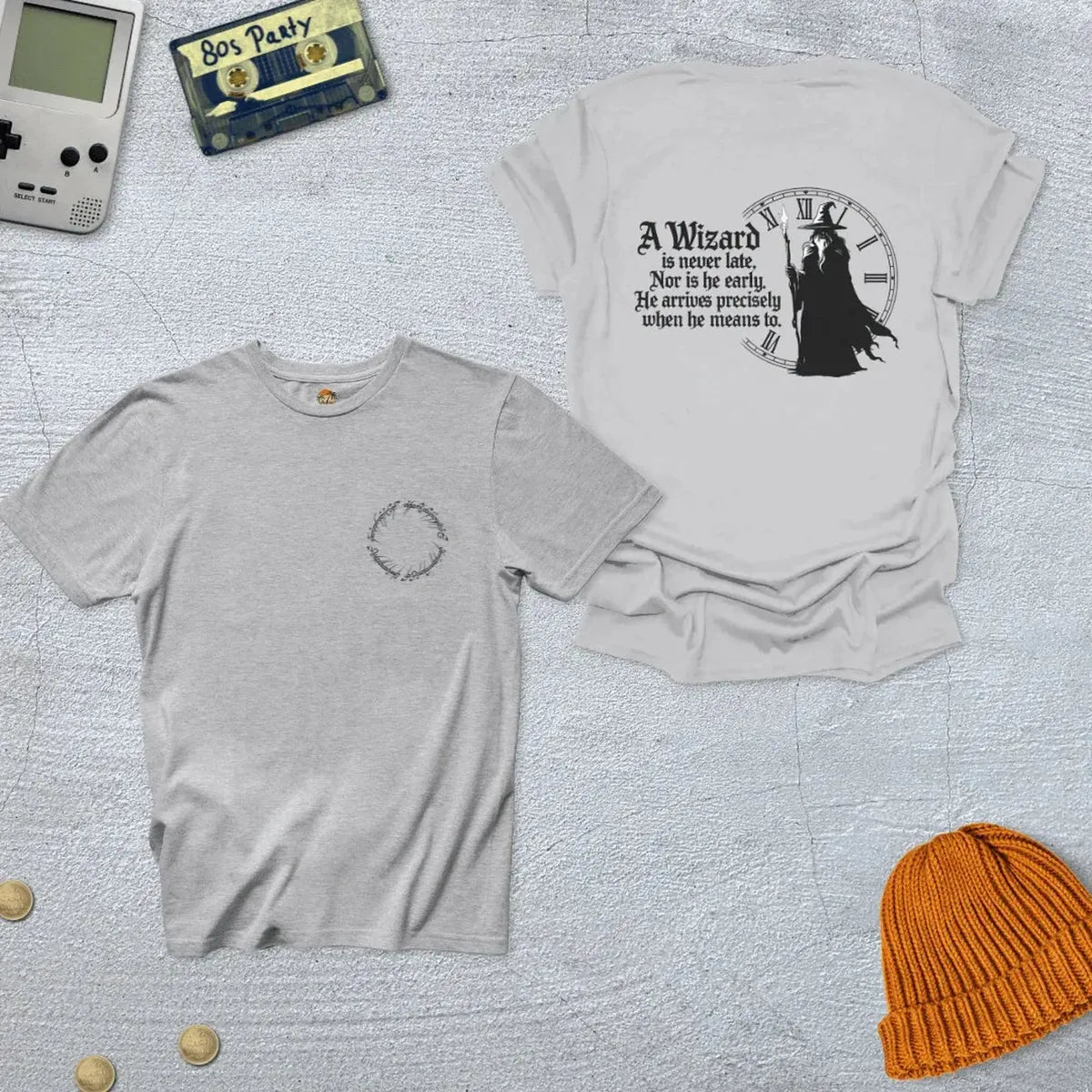 Wizard never late - Shirt